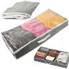 Generico Organizer per SCARPE o BORSE, 3 Scomparti Semi Trasparenti, Organizzatore Multiuso, Utile per Vestiti Cappelli Scarpe Sciarpe, Guradaroba Appeso Armadio (GRIGIO 3 VANI SCARPE/STIVALI)