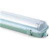 GASIASHOP SRL UNIVERSO T8-60S PLAFONIERA PORTA TUBI LED IP65 PER 2 T8 DA 60CM
