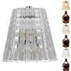 Generico Lampada A Bottiglia,3 Colori Senza Filo Touch con Dimmer | Lampada Ricaricabile Wireless per Bottiglia da Liquore | per Camera da Comodino Soggiorno Cucina Sala da Pranzo Decorazione Illuminazione