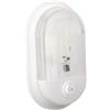 Eacam Plafoniera a Cupola, Plafoniera a Cupola Singola 720LM con Interruttore, 24 LED SMD 2835, 10-24V, 4000-4500K, per Roulotte