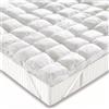 Intrecci Topper Singolo, Topper 85x200 cm, Effetto Piuma, Anallergico e Antiacaro, Soffice, Igienico, con Angoli Elastici, Spessore 5 cm, più Comfort per il Letto, Sonno Confortevole e Rigenerante.