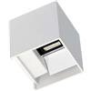 BENEITO FAURE LEK bianco applique esterno 6,8 W 10º-120º 3000 K 530 lm