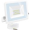 Aigostar Faretto LED da Esterno 20W,1650LM,Faretti LED Esterno Naturale 4000K,Luce di Sicurezza Impermeabile IP65,Per Giardino,Cortile,Garage,Corridoio 6PC
