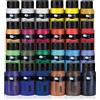 Artina Set di 24 Colori acrilici in pratici tubetti - per Uso Artistico - 500ml - Colori Brillanti Assortiti - Alta pigmentazione - Set Colori Pittura 24x500ml