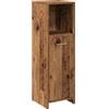vidaXL Mobile da Bagno Legno Antico 30x30x95 cm in Legno Multistrato, Armadio da Bagno, Armadio da Bagno, Armadio da Bagno, Armadio da Bagno