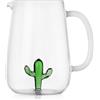 Ichendorf Milano Brocca Cactus Verde | Collezione Desert Plants | 175 cl | Vetro Borosilicato | Fatto a Mano
