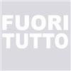 Decalart Kit 1 Adesivo salti scritta FUORI TUTTO rimovibile vetrofania vetrine shop Promozioni e Allestimenti Commerciali L170 (010 Bianco, (45 x 23cm))