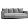 PAULATO BY GA.I.CO. PAULATO - Copridivano Impermeabile Antiscivolo - Runner Salvadivano per Cani e Gatti - Lavabile in Lavatrice, Made in Italy - Perla 63x220 cm 4 Posti