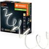LEDVANCE Pannocchia flessibile cob esterno 5m a LED, bianca, 22W, 80LEDVANCE lm, luce bianca calda, tecnologia coobica, luce omogenea, lunga durata, montaggio semplice, protezione Kieasse IP44, 3000K
