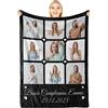 Giftove Coperta Personalizzata con Foto - Regalo per Migliore Amica