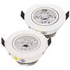 HSHHJSH Faretto da Incasso A LED, 9W 12W 15W Dimmerabile Bianco Caldo/Bianco Naturale/Bianco Puro/Faretto da Incasso A LED Faretto da Cucina Rotondo per Bagno AC85-265V