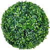 Decovego Bosso artificiale, forma sferica, Buxus, pianta finta per decorare ambienti interni ed esterni, 8-55 cm di diametro, 035