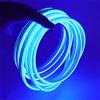 XUNATA 1m Blu Striscia LED al Neon con Alimentatore, Flessibile, Impermeabile, DC 12V Luci LED 2835 per Esterni, Feste, Decorazione per Feste, Insegne Pubblicitarie