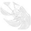 DIKACA Ricambio Ventilatore da Pavimento in Plastica Resistente Lame Silenziose e Deformazione Accessorio Durevole per Ventilatore Elettrico