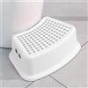 Pacienjo Poggiapiedi WC - Sgabello Antiscivolo Ergonomico per Fare la Cacca da Bagno - Supporto per Vasino Robusto e Sano per Anziani e Bambini