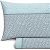 Vionara Home Completo Lenzuola in Flanella di Puro Cotone, Anti-pilling, Completo Letto Invernale in Morbido Caldo Cotone, Made in Italy (F130 - Verde, Matrimoniale)