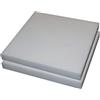 PERLARARA - Set 2 Pezzi Gomma Piuma per Imbottiture Cuscini Divani Sedie Pallet - Gommapiuma per Imbottitura 50x50x3 anche a Metro