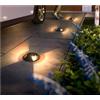 Kovalmax® Faretto segnapassi calpestabile led 1 watt luce naturale carrabile esterno ip67
