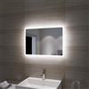 SONNI Specchio da Bagno Illuminato a LED, Specchio da Parete da Bagno 40 x 60cm Moderno, Bianco Freddo Impermeabile IP44 a Risparmio Energetico