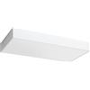 LEDKIA LIGHTING Kit di Superficie Pannelli 120x60 cm con Viti Bianco