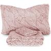 Morbidissimi Set lenzuola Completo letto in Pile Coral art. Dorella, Termico, Morbido, Caldo per letto Matrimoniale FANGO