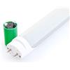 Showlite Tubo LED 150cm con corpo in alluminio e starter (Tubo fluorescente Premium SMD 1500mm, T8 G13, 2300 Lumen, 4500 Kelvin, Bianco Luce Diurna, Potenza: 24W)