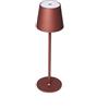 Teramo led Lampada Da Tavolo Led Ricaricabile Touch Luce Calda Naturale Fredda (CORTEN)