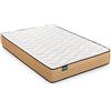 beloBed Materasso Letto a Castello Reversibile 120 x 200 viscoelastica. Inverno Estate. Materasso Rigido Medio, Resistente, Traspirante, Arrotolato Comfort. PureCloud Marca
