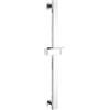 Mozzeilee Asta Saliscendi per Doccia Quadrata 60 cm, Montaggio a Parete con Angolo e Altezza Regolabili, Rotazione a 360°, Supporto per Soffione in Acciaio Inox SUS304 Antiruggine (Argento)