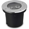 LineteckLED® - Faretto Segnapasso 3W 300 Lumen 220V IP66 luce fredda 6500K (1 pezzo)