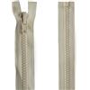 TENDAGGIMANIA Cerniera Lampo Divisibile con Catena 10 MM -Colore BEIGE -Lunghezza 200 CM - Cerniera Lampo Doppio Cursore ANTI CORROSIONE ANTI UV in Nylon ideale per Nautica e Ambienti esterni