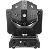 CUDTAPI 16X3W Double Arms Beam Light DMX512 Moving Head Light Football Light DJ Bar Party Show Stage Light