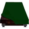 SpazioTessile Mollettone SalvaTavolo Copritavolo Da Gioco in Feltro Verde Elastico Perimetrale (Diametro 120 x tavolo 90)