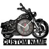 PSUNEY Orologio da Parete Personalizzato con Nome Logo in Metallo da Parete Tools Strumenti Falegname Artista Muratore Idraulico Meccanico Garage Utensili per Officine