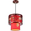 REHOOF Lampadario Lampadario In Stile Cinese, Massello Di Legno Lanterna LED Lampadario Soggiorno Sala Da Pranzo Lampada Da Soffitto per Gazebo A