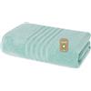 Lavea® 1 Telo Sauna 80x200 cm in Spugna di Cotone Bio 100% Morbidi e Assorbenti, per Casa Hotel Spa - Ideali anche come Asciugamani Doccia - Verde ghiaccio