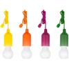 Comprare Web LAMPADINA A CLIK COLORATA CON CORDA ACCENDI LUCE BIANCA A LED FESTE CAMPEGGIO PARTY BAMBINI BATTERIE INCLUSE CW330 (8 PEZZI)