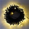 Partenopea Catena luminosa a LED luci di Natale vintage a batteria (NON INCLUSE) da interno ed esterno IP44 e controller 8 giochi luce atmosfera natalizia feste halloween (Luce calda)