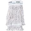 TAKSON 3 pz ricambio mop cotone professionale a fascia gr. 400 con fettuccia