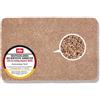 Astra Tappeto antisporco interno 80x120 cm - Zerbino lavabile beige 100% cotone - Entra ASSORBENTE - Tappetino antiscivolo facile da pulire