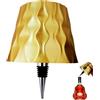 Generico Lampada per Bottiglia, Lampada per Bottiglia Senza Fili Lampade da Tavolo a Bottiglia Ricaricabile con Controllo Tattile, 3 Colori Dimmerabili per Casa, Bar e Ristoranti (Oro)