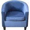 CHNSHOME Coprisedili Poltroncina club 2 pezzi Copripoltrona 1 posto Fodera per poltrona Chesterfield 1 posto cocktail Sedia Coprisedie per bar Tullsta
