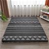 Morbuy Coprimaterasso Matrimoniale Traspirante con Cerniera Microfibra Extra-Morbida e Biestensibile Coprimaterasso con Tasche Profonde Fino (150x200cm,Boho Nero)
