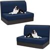 moismk RV Copricuscini Per Divano Dinette Camper Coprisedili Estensibili Per Cabina Fodere Lavabili Fodera Per Panca Cuscino Auto ( Color : #10 , Size : 2 Backrest Cover+