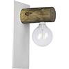 BRITOP Applique in pino tinto, design semplice, attacco singolo, TRABO semplice.