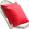 SWJ-swjssb Fodere per Cuscini 80x80 Esterno Giardino Copricuscini Impermeabili Divano Set da 2 Federa Cuscino 60x80 70x70 Grande Copri Cuscino Decorazione Sofa Pillow Covers(Rosso,65x65 cm Set of 2)