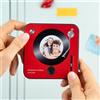 Wanapix | Calamita musicale personalizzata | Magnete da Frigorifero con Foto | Regalo Canzoni/Lettore Musicale | Personazzabile per Lei | Giradischi
