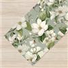 IlGruppone Tappeto Cucina Antiscivolo Made in Italy Passatoia Antimacchia Multiuso Corridoio Soggiorno Lavabile in Lavatrice - 50x350 - Gardenia