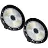 Amdelne 2 Pack 200W 170LM/W Faretto LED UFO, Lampada Officina LED 5000K Bianco Freddo, 90° Angolo del Fascio Lampada Garage, Highbay light Impermeabile IP65 per Magazzino/Campi Sportivi/Cantina/Palestra
