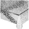 emmevi Tovaglia Trasparente Antimacchia Varie Misure Plastificata Pvc Copri Proteggi Tavolo Su Misura Protettiva Mod.LUX (F) 140X140